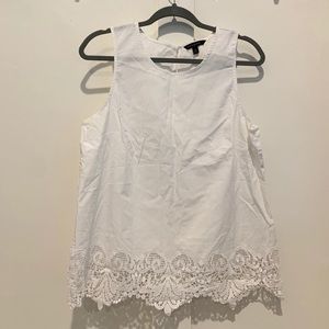 EUC Banana Republic size Medium White Tank